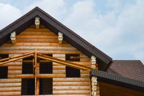 Log Home Siding Installation in Reston
